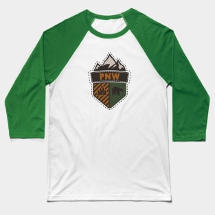 PNW Adventure Badge Baseball T-Shirt